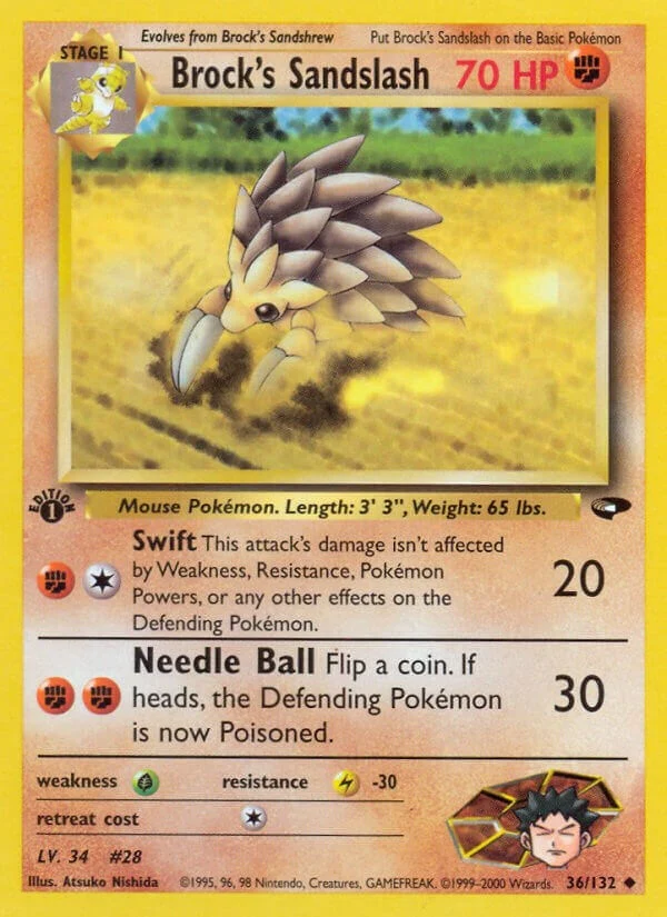 Brock's Sandslash (036/132) (G2)