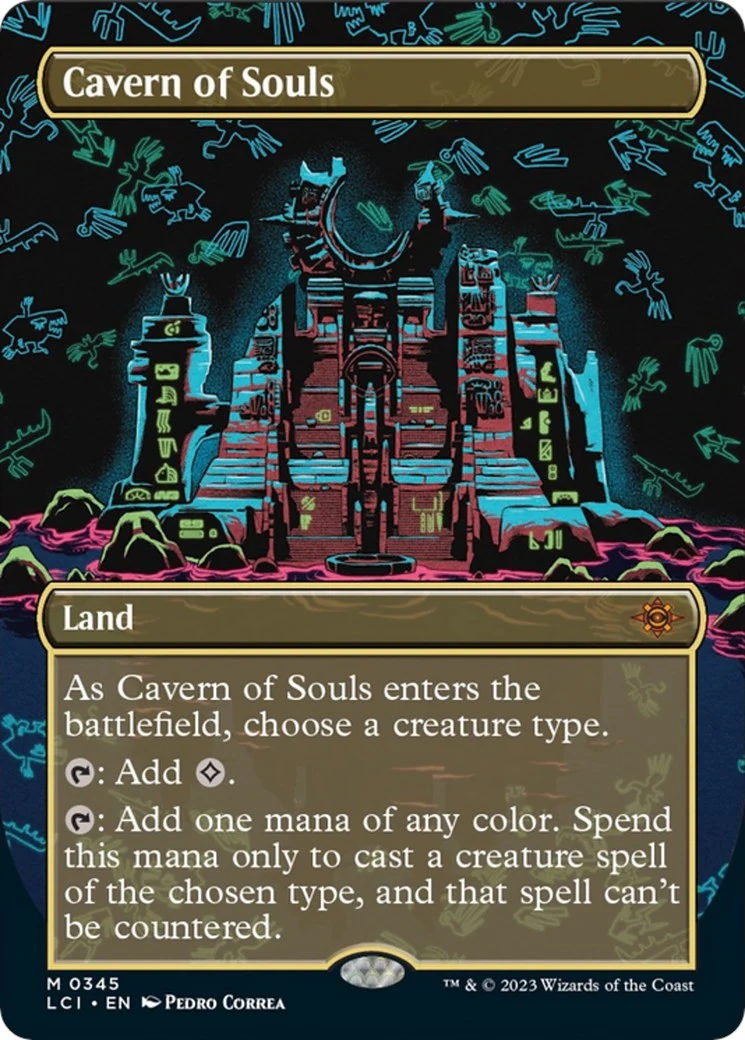 Cavern of Souls (0345) (Borderless) (345) (LCI)
