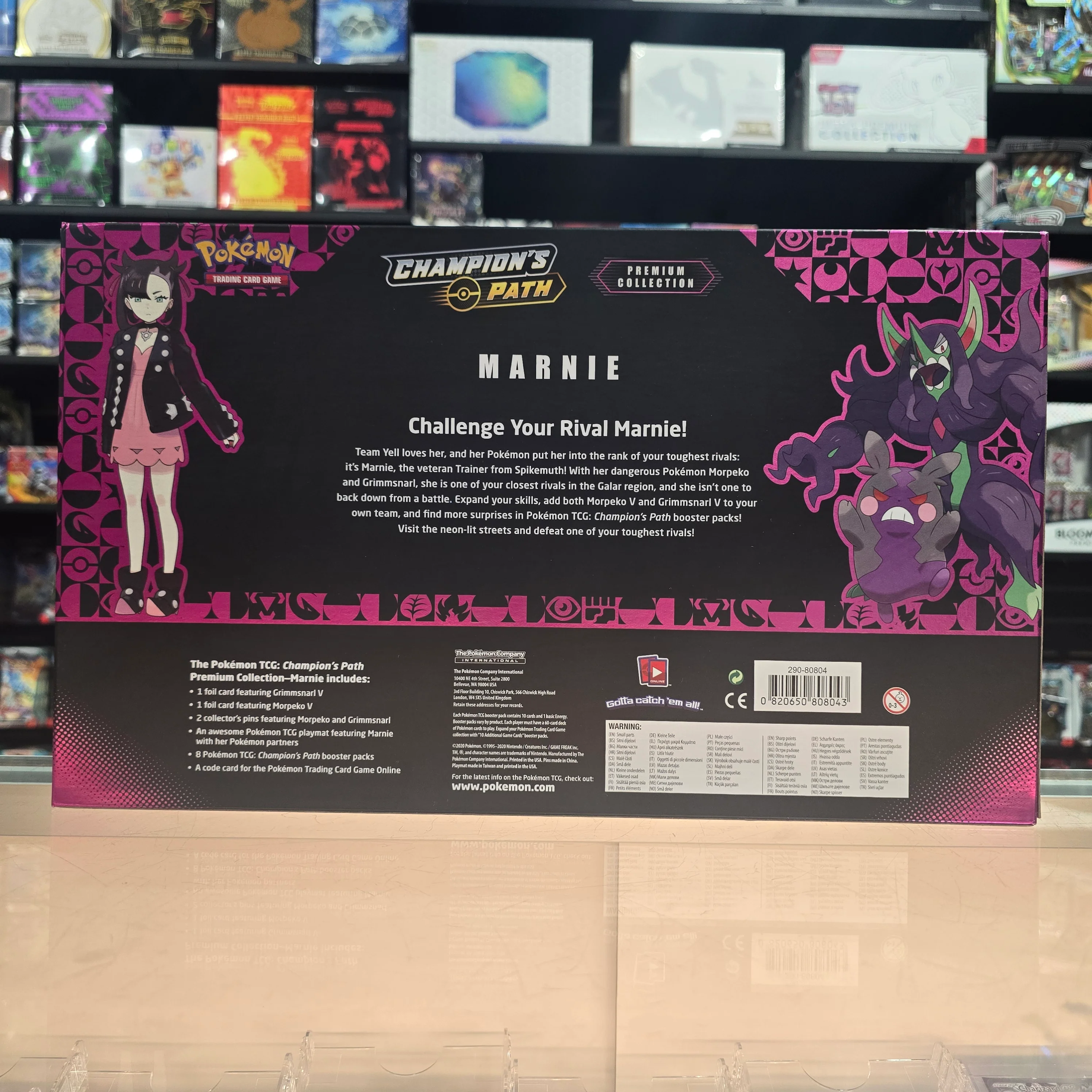 Pokémon TCG: Champion’s Path - Premium Collection (Marnie) - Image 2