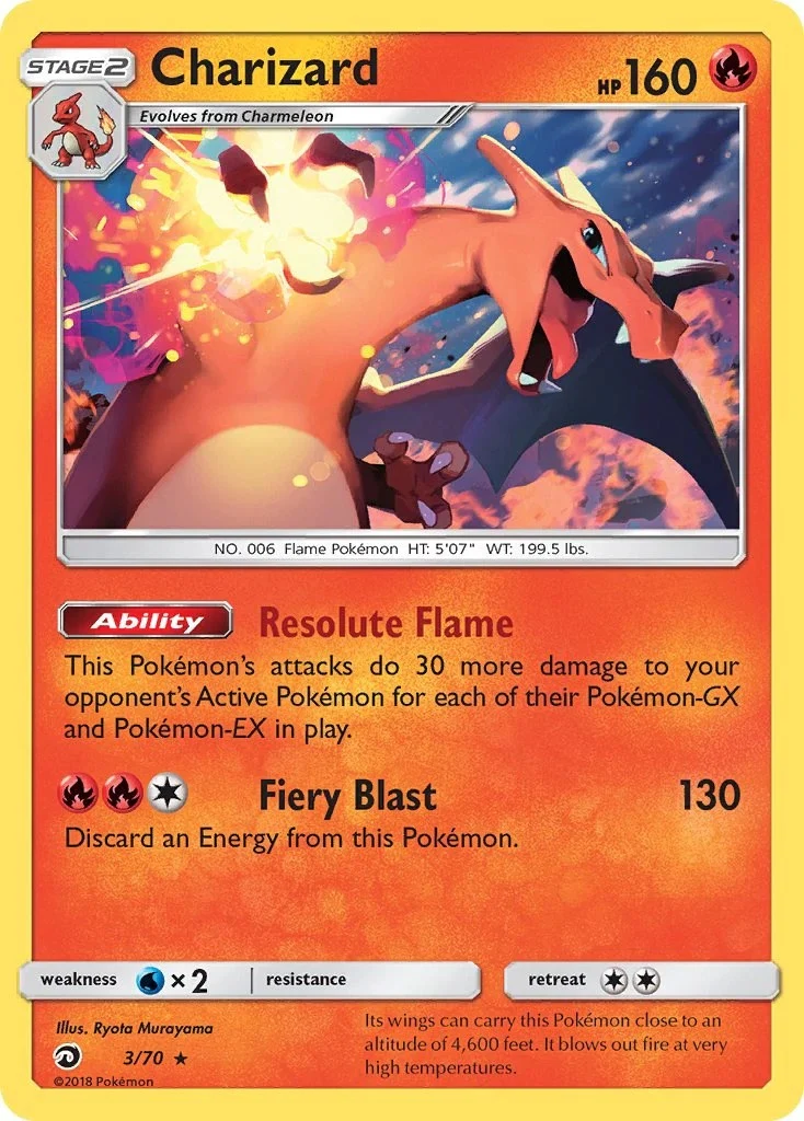 Charizard - 3/70 (Let's Play, Eevee!) (003/070) (PR)