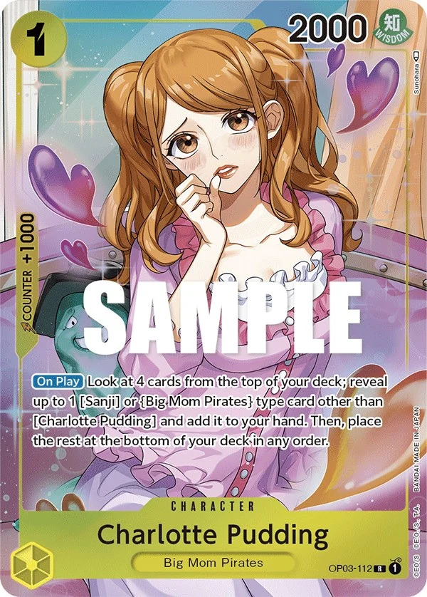 Charlotte Pudding (Alternate Art) (OP03-112) (OP03)