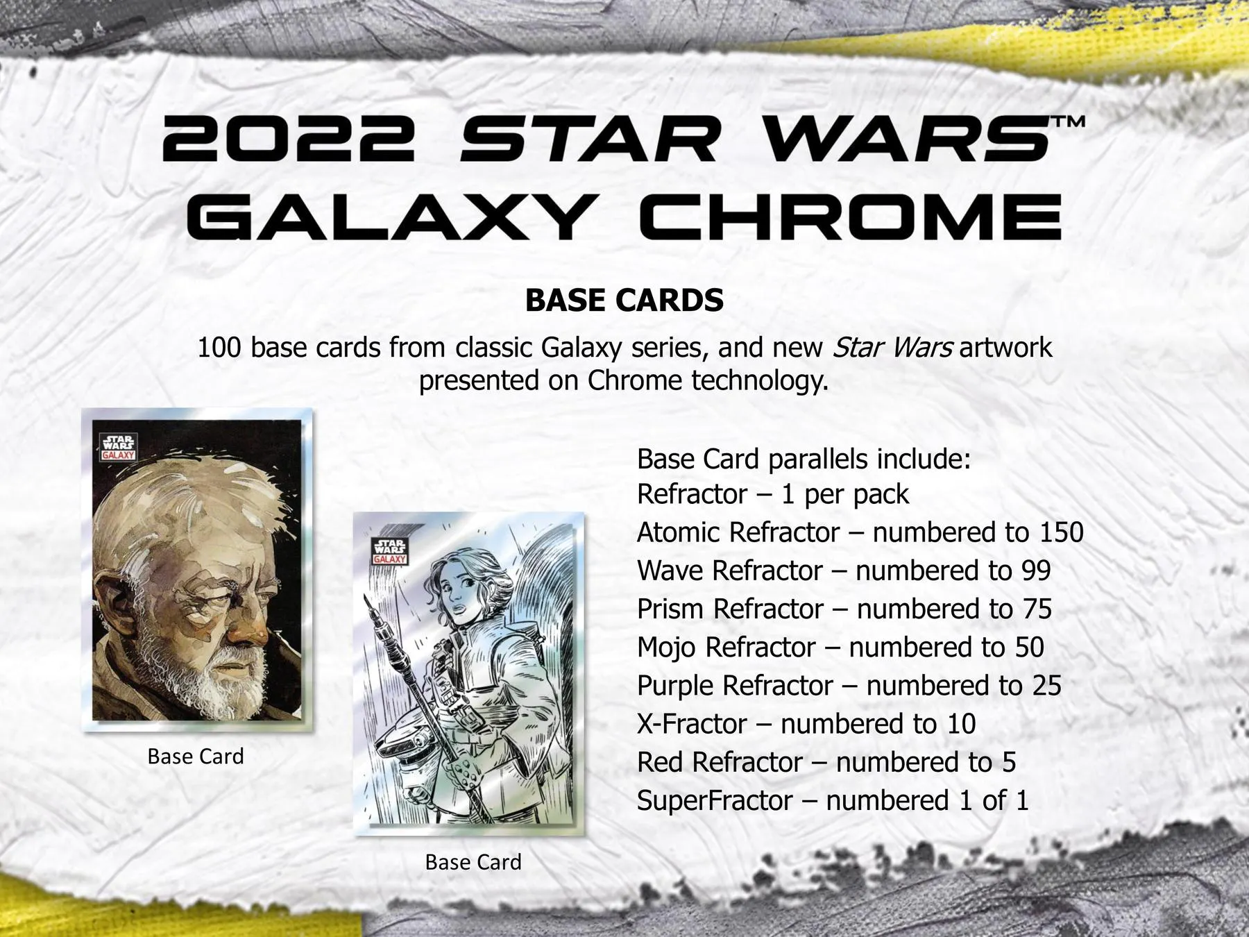 2022 Topps Star Wars Galaxy Chrome Hobby Box - Image 5