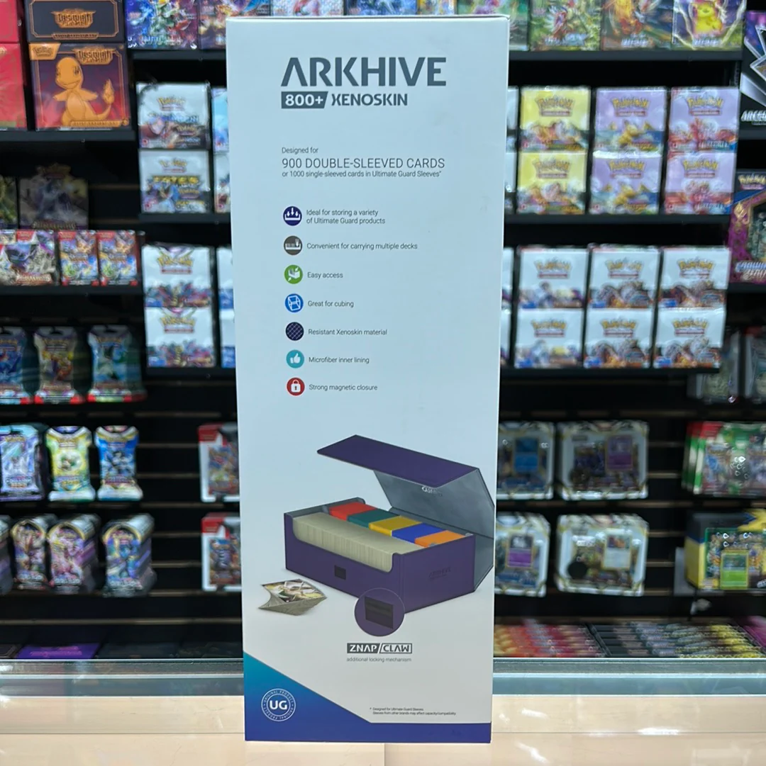 Ultimate Guard - Arkhive 800+ Xenoskin Deck Case - Purple - Image 2