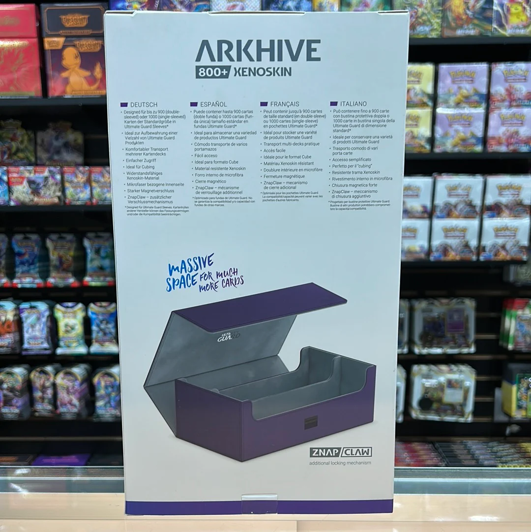 Ultimate Guard - Arkhive 800+ Xenoskin Deck Case - Purple - Image 4