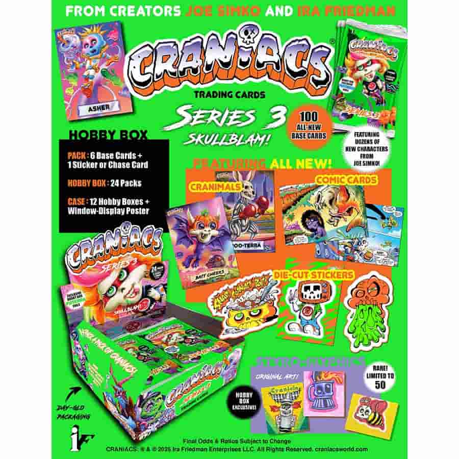Craniacs Series 3 Hobby Box - Image 2