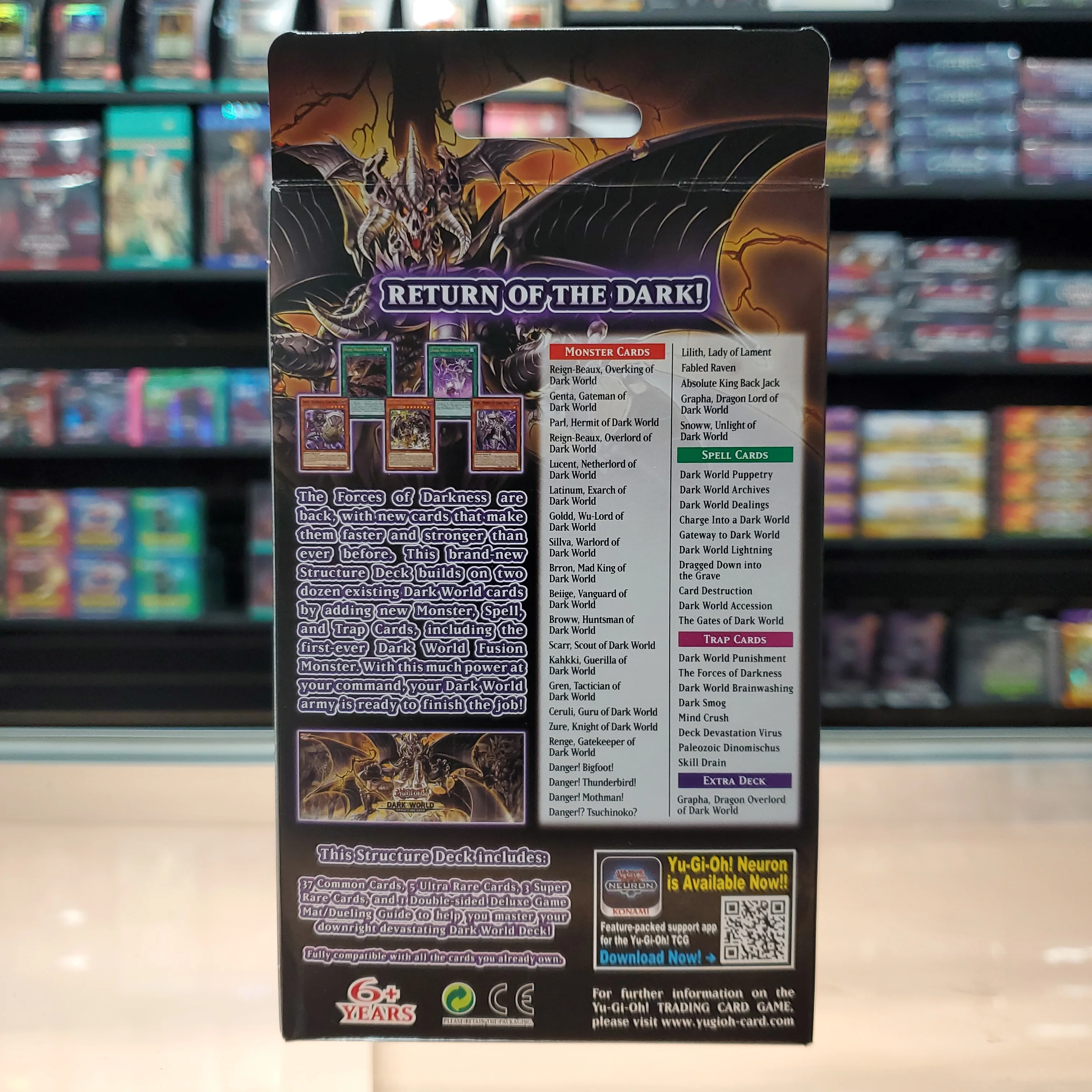 Yu-Gi-Oh! TCG: Dark World - Structure Deck (1st Edition) - Image 3