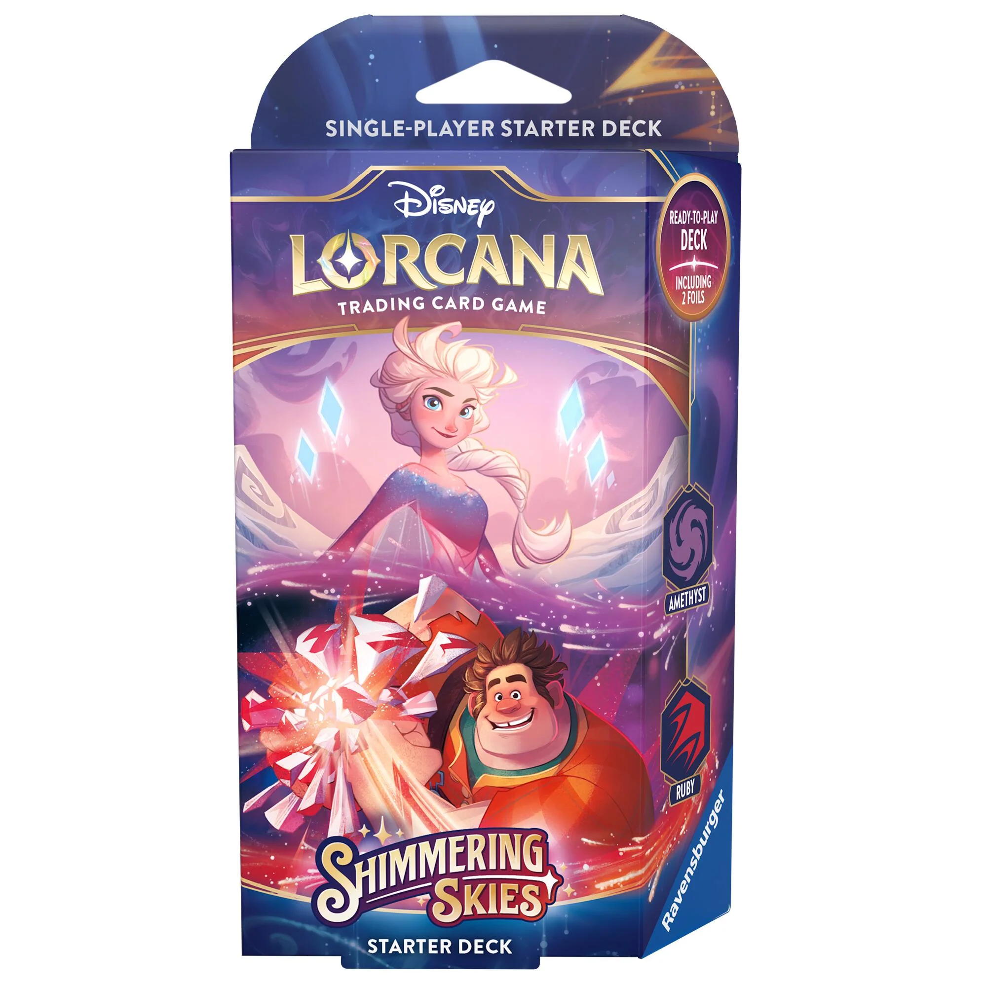 Disney Lorcana: Shimmering Skies - Starter Deck (Amethyst & Ruby) - Image 3