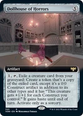 Dollhouse of Horrors (Extended Art) (395) (VOW)