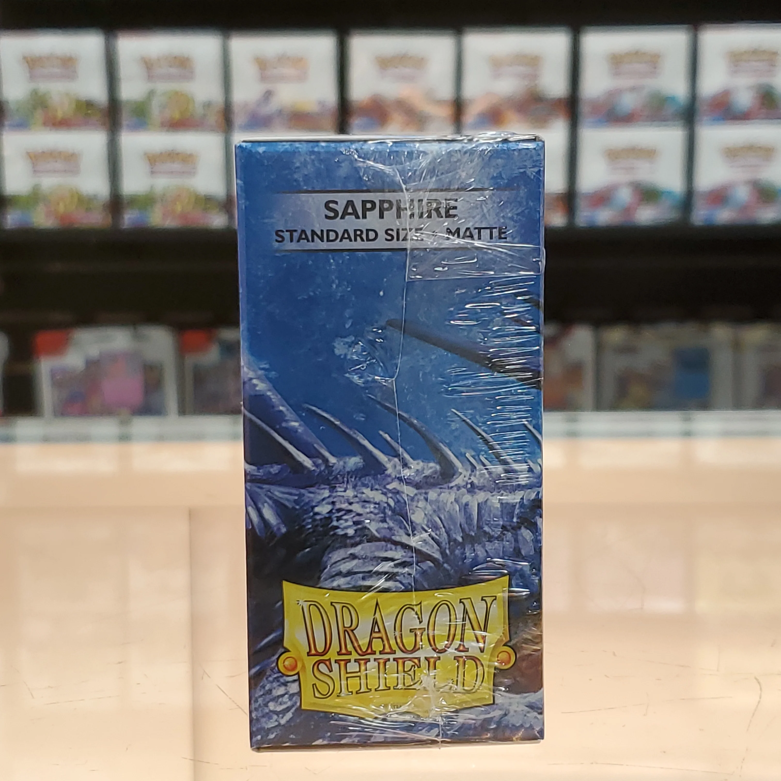 Dragon Shield Deck Protector - Matte Sapphire 100 CT - Image 4