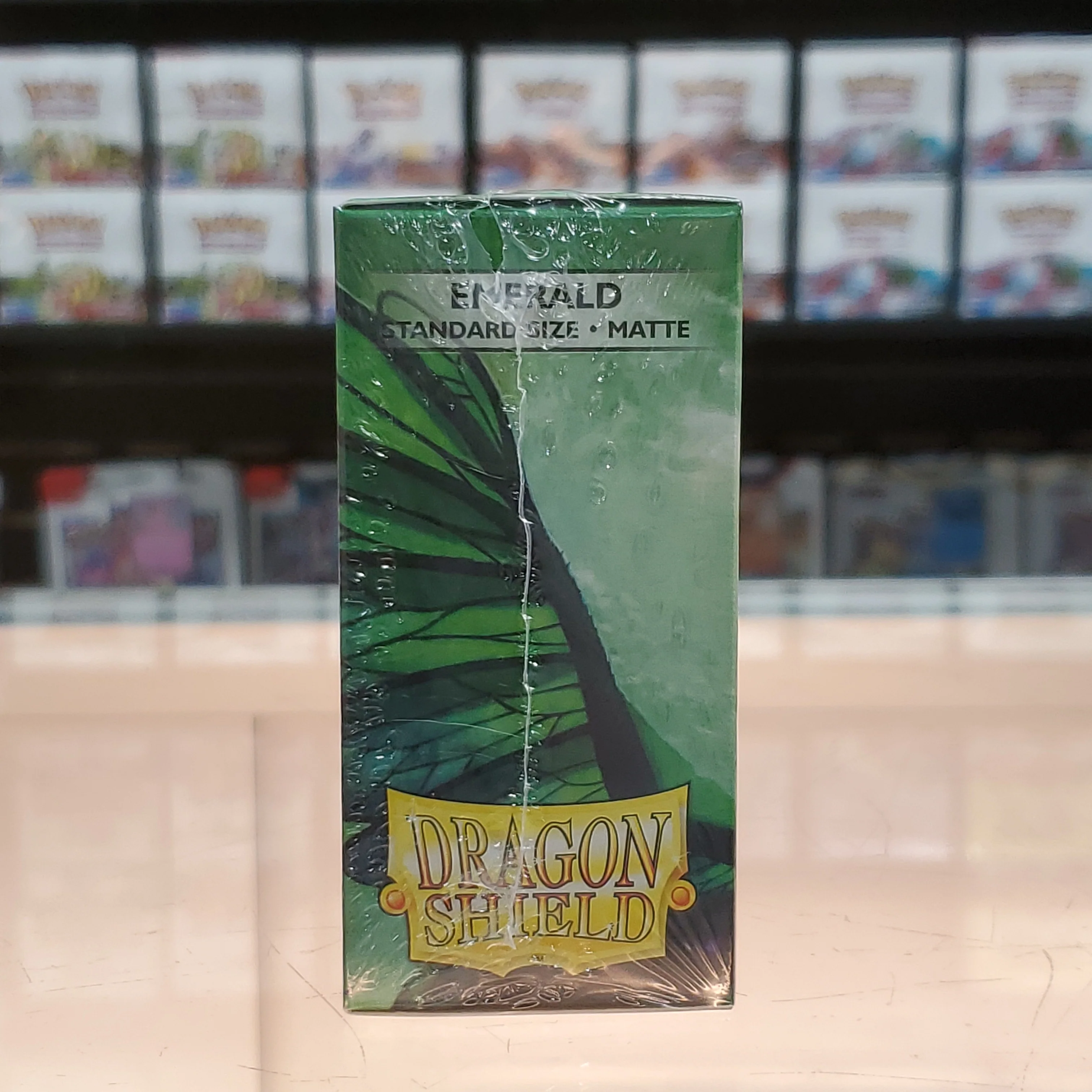 Dragon Shield Deck Protector - Matte Emerald 100 CT - Image 3