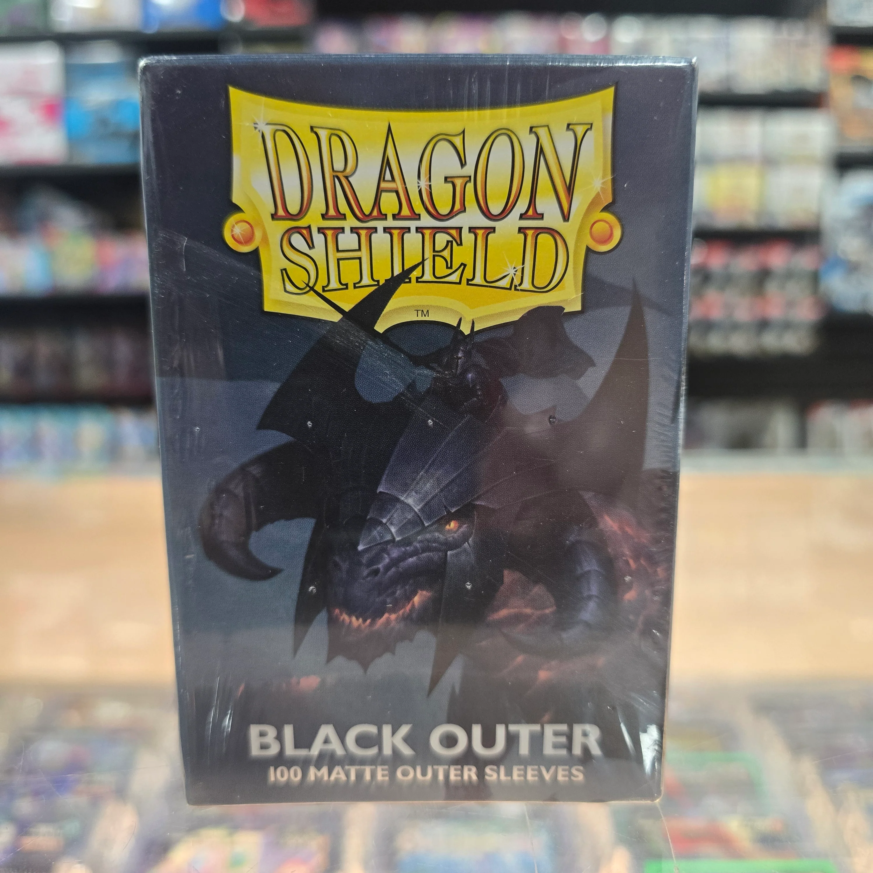 Dragon Shield Deck Protector - Matte Black (Outer Sleeves) 100 CT - Image 2