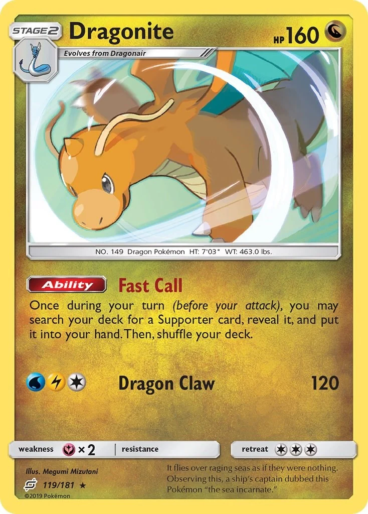 Dragonite (119/181) (SM9)