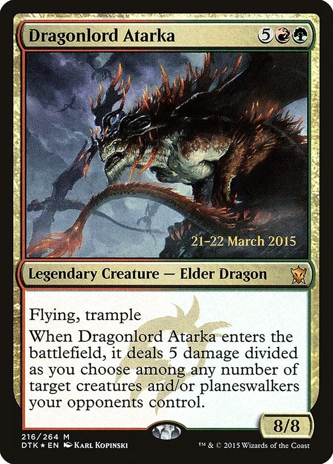 Dragonlord Atarka (216) (PRE)