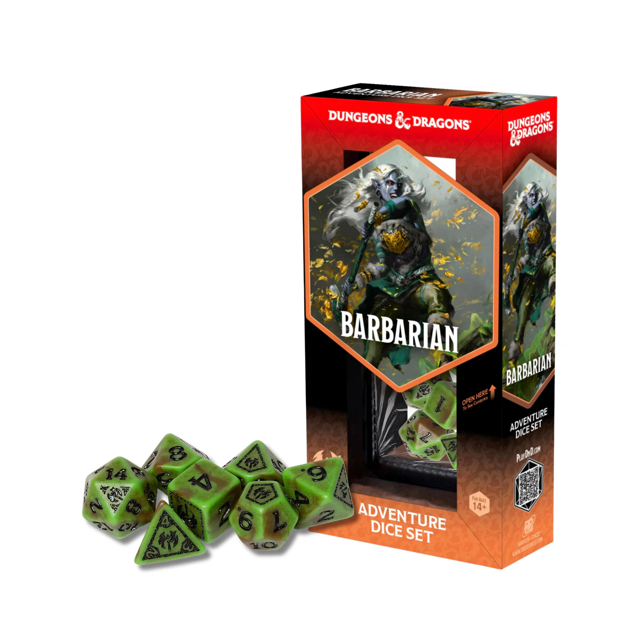 Dungeons & Dragons: Adventure Dice Set 14PC (Barbarian) - Image 3
