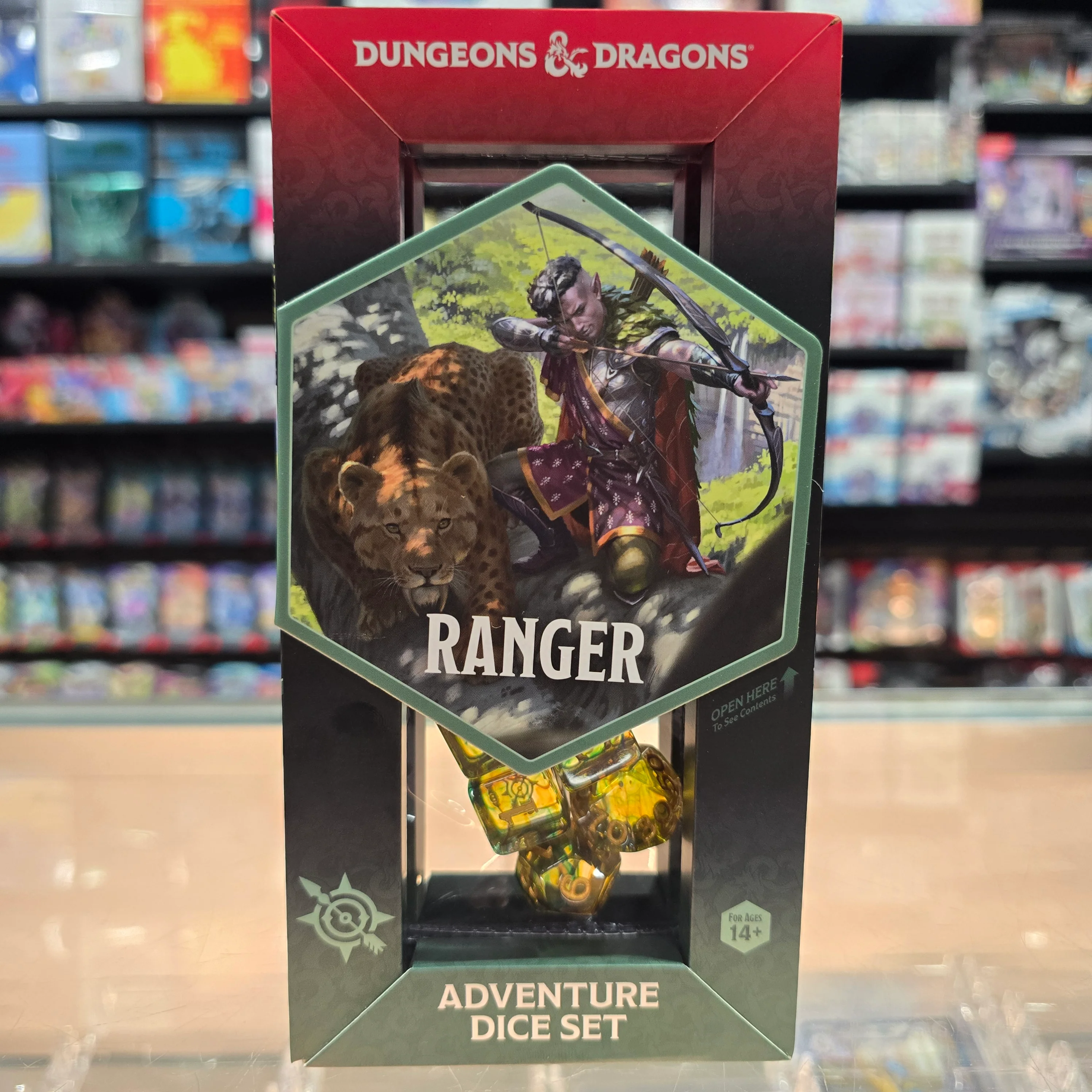 Dungeons & Dragons: Adventure Dice Set 14PC (Ranger/Multicolor)