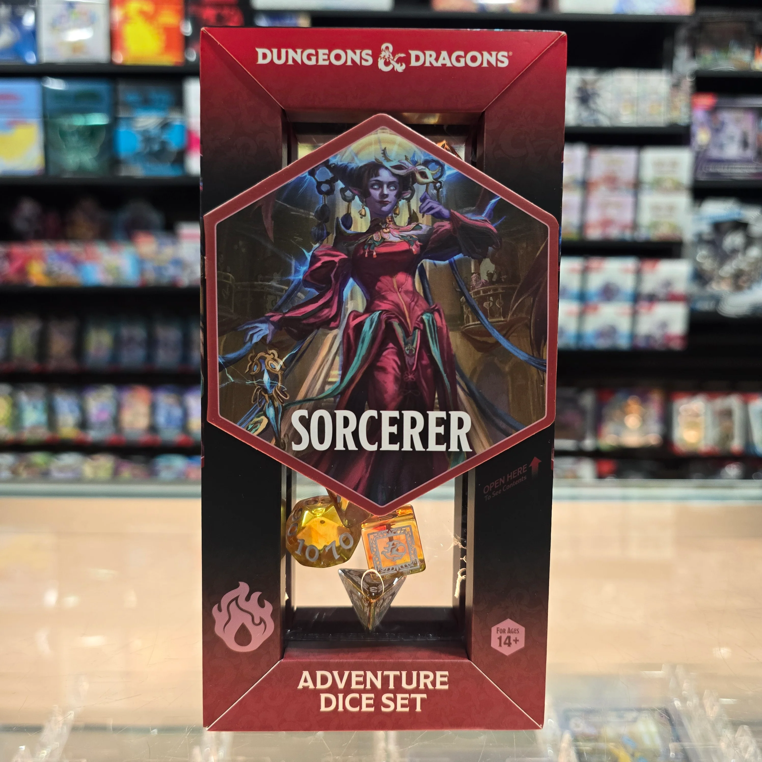 Dungeons & Dragons: Adventure Dice Set 14PC (Sorcerer)