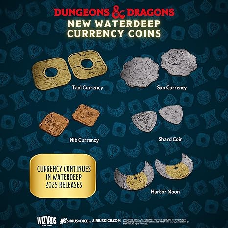 Dungeons & Dragons: Xanathar's Treasure - Treasure Pack Dice Set (Waterdeep Collection) - Image 6