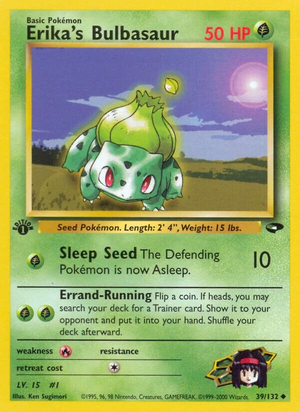 Erika's Bulbasaur (039/132) (G2)