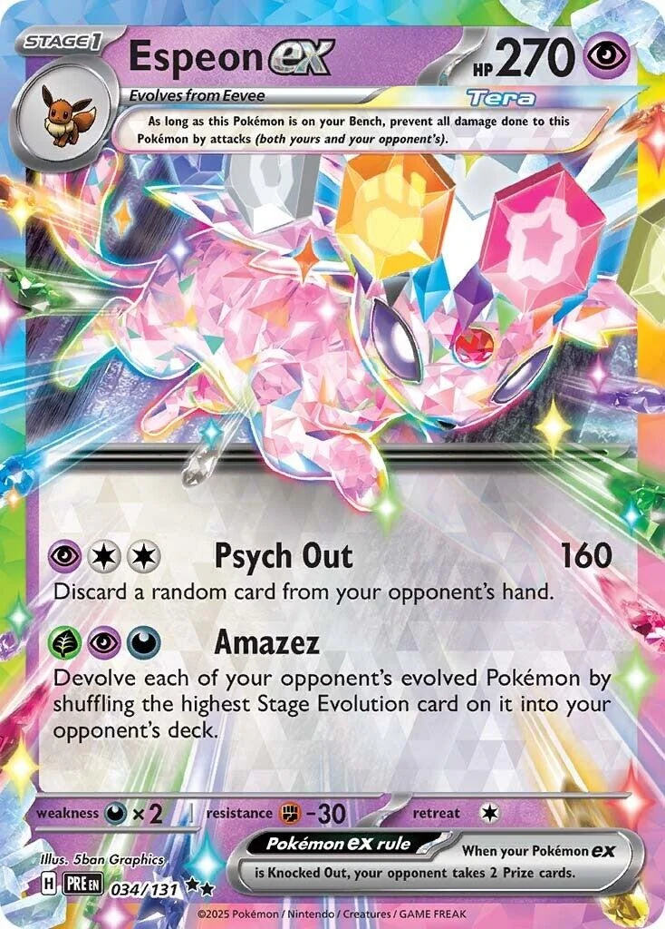 Espeon ex (034/131) (PRE)