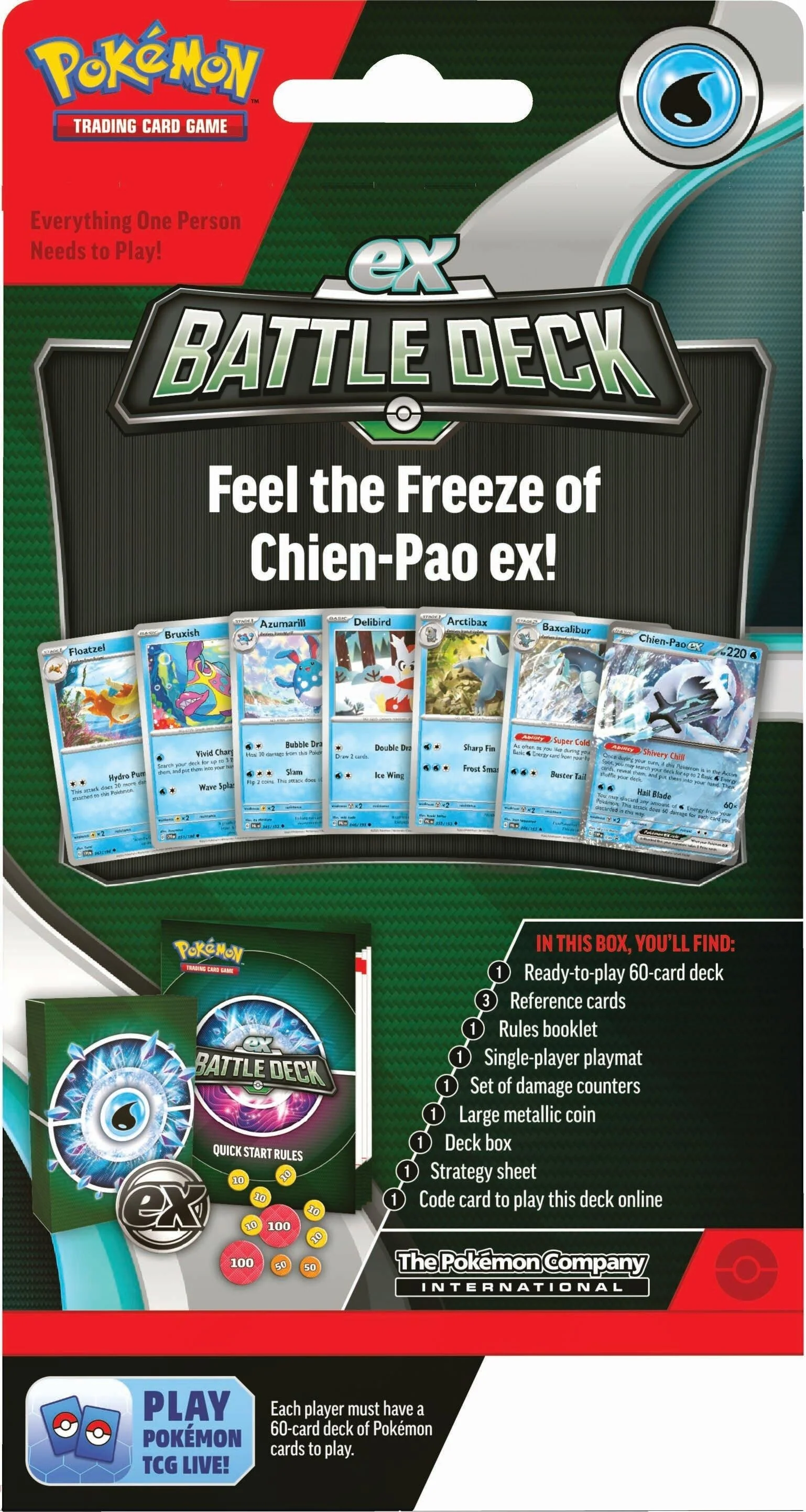 Pokémon TCG: Ex Battle Deck (Chien-Pao ex) - Image 4