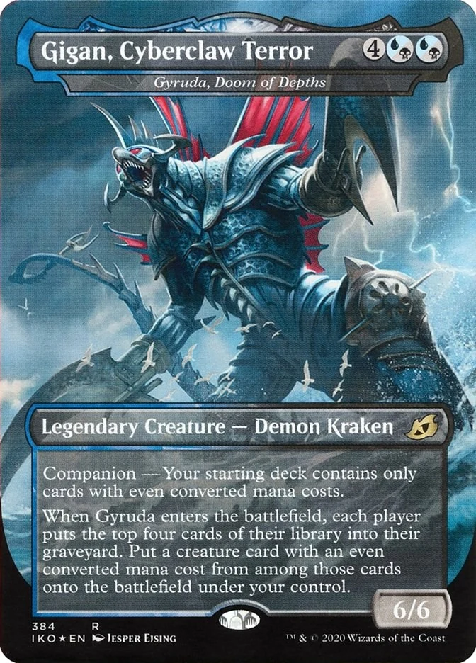Gigan, Cyberclaw Terror - Gyruda, Doom of Depths (384) (IKO)