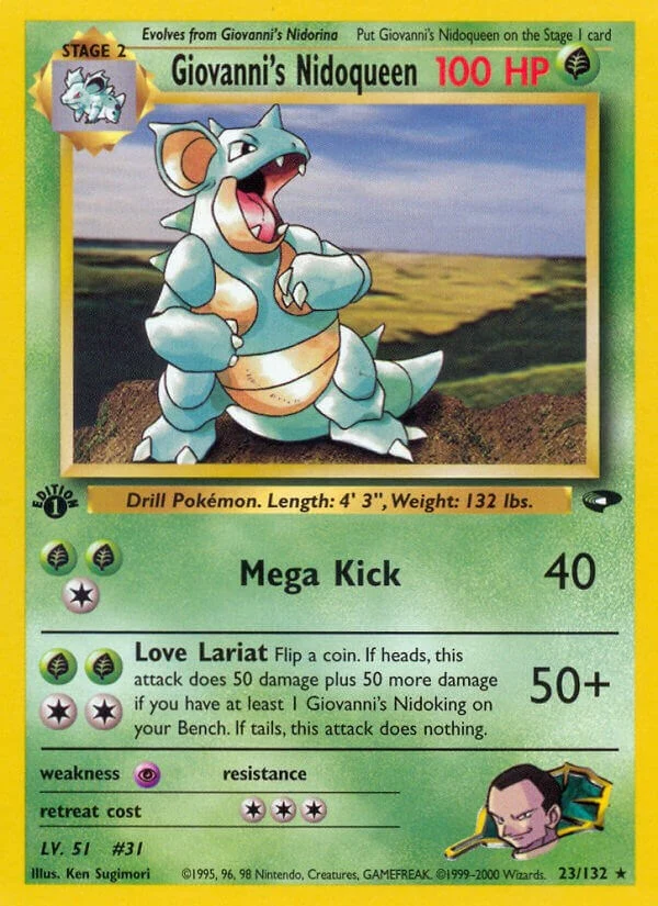 Giovanni's Nidoqueen (023/132) (G2)