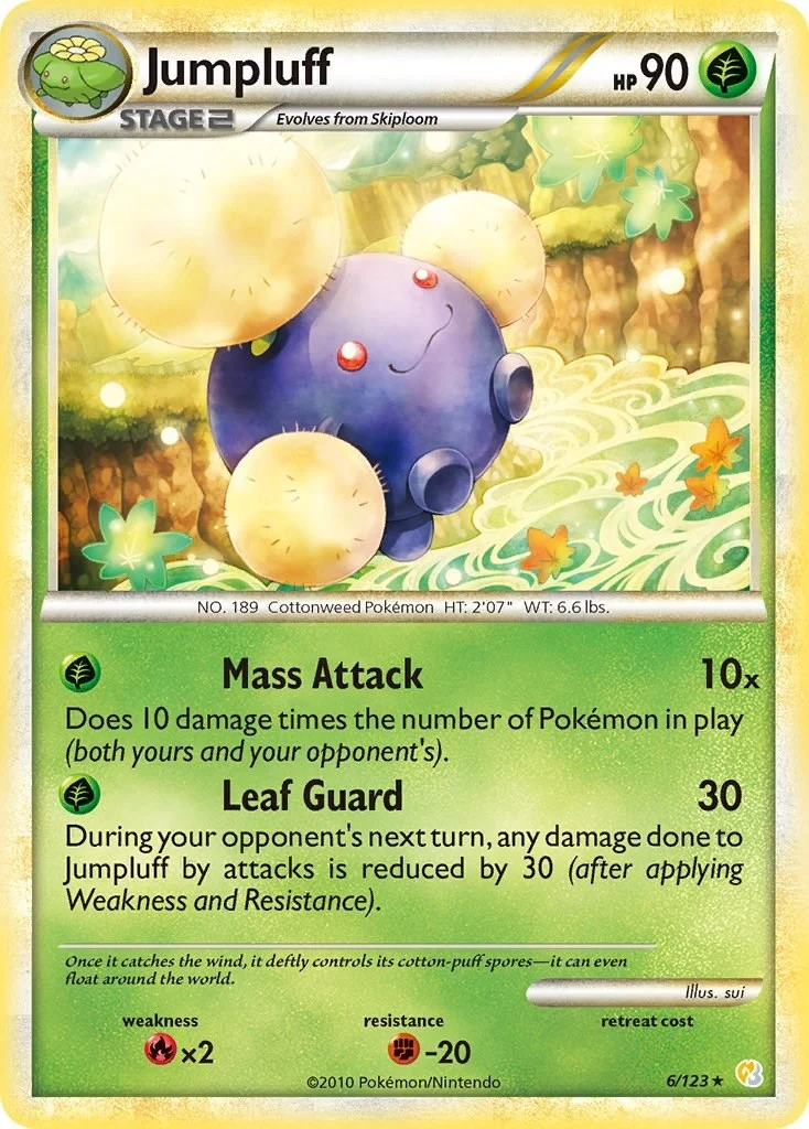 Jumpluff (6/123) (HS)