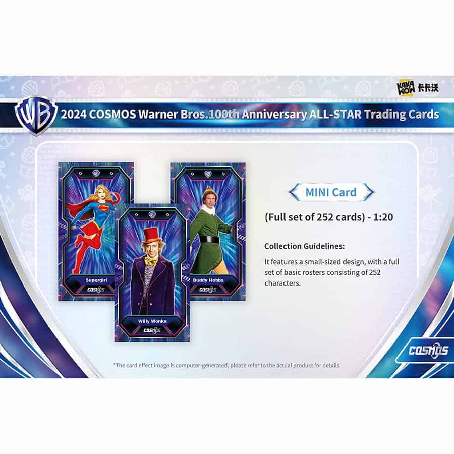 Kakawow: 2024 Cosmos Warner Bros 100th Anniversary All-Star Trading Cards - Image 5