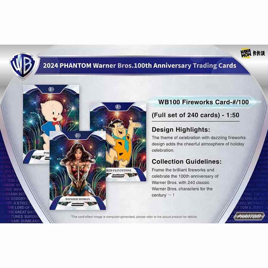 Kakawow: 2024 Phantom Warner Bros 100th Anniversary Trading Cards - Image 5