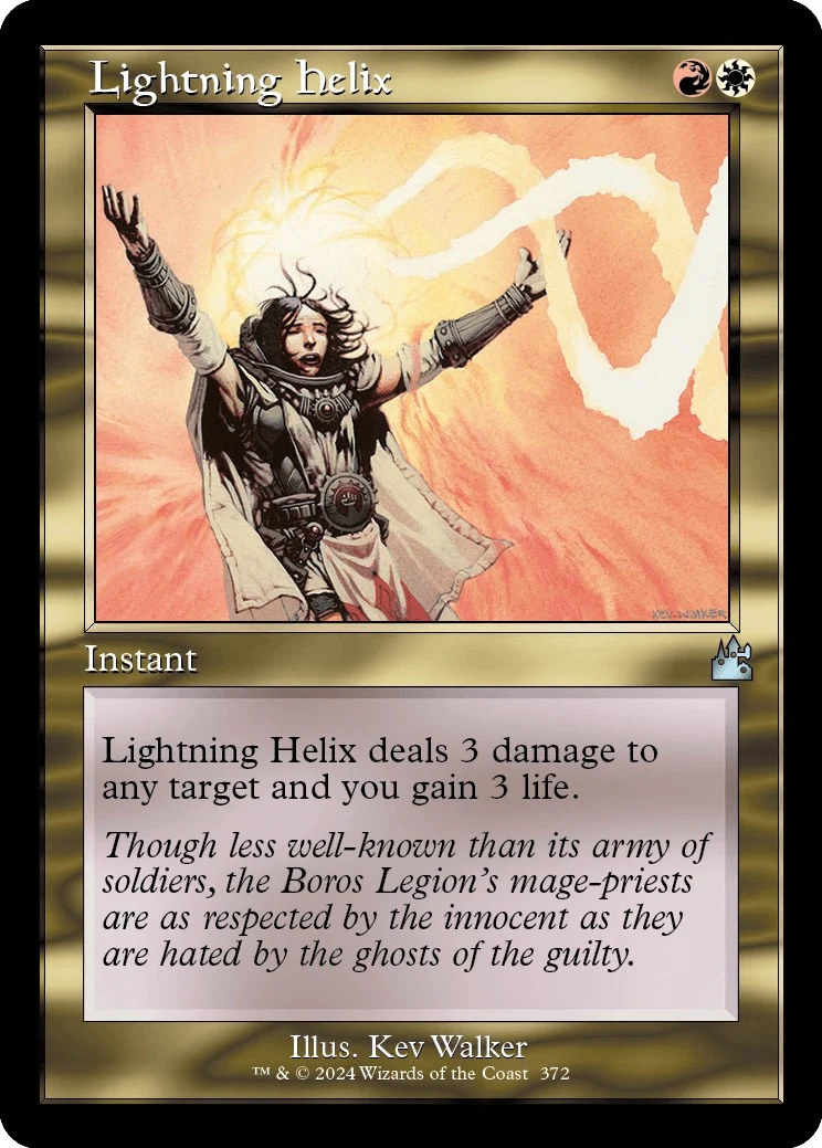 Lightning Helix (Retro Frame) (372) (RVR)