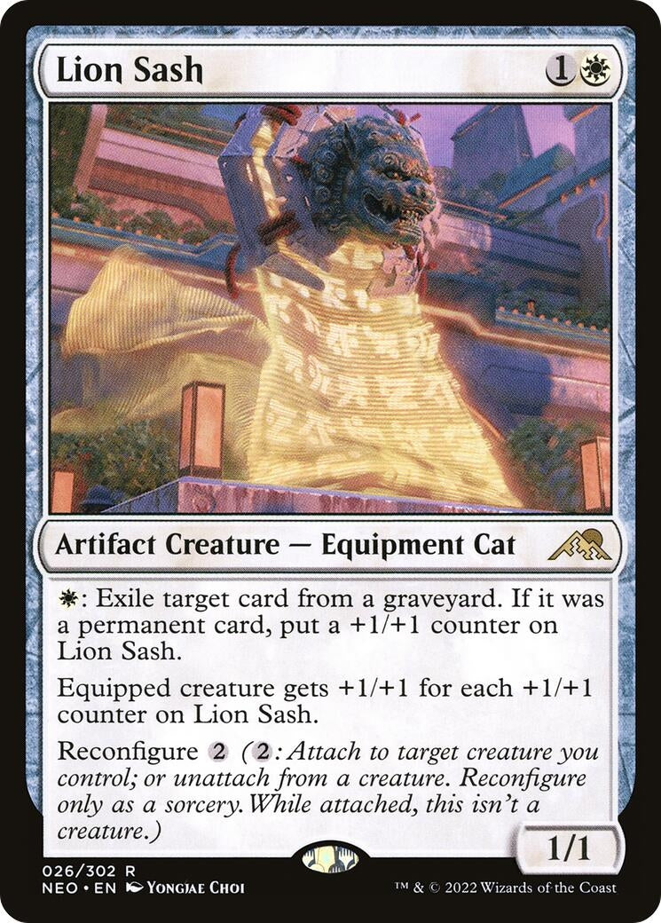 Lion Sash (26) (NEO)