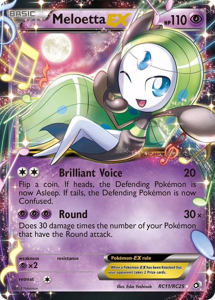 Meloetta EX (RC11/RC25) (LTR)