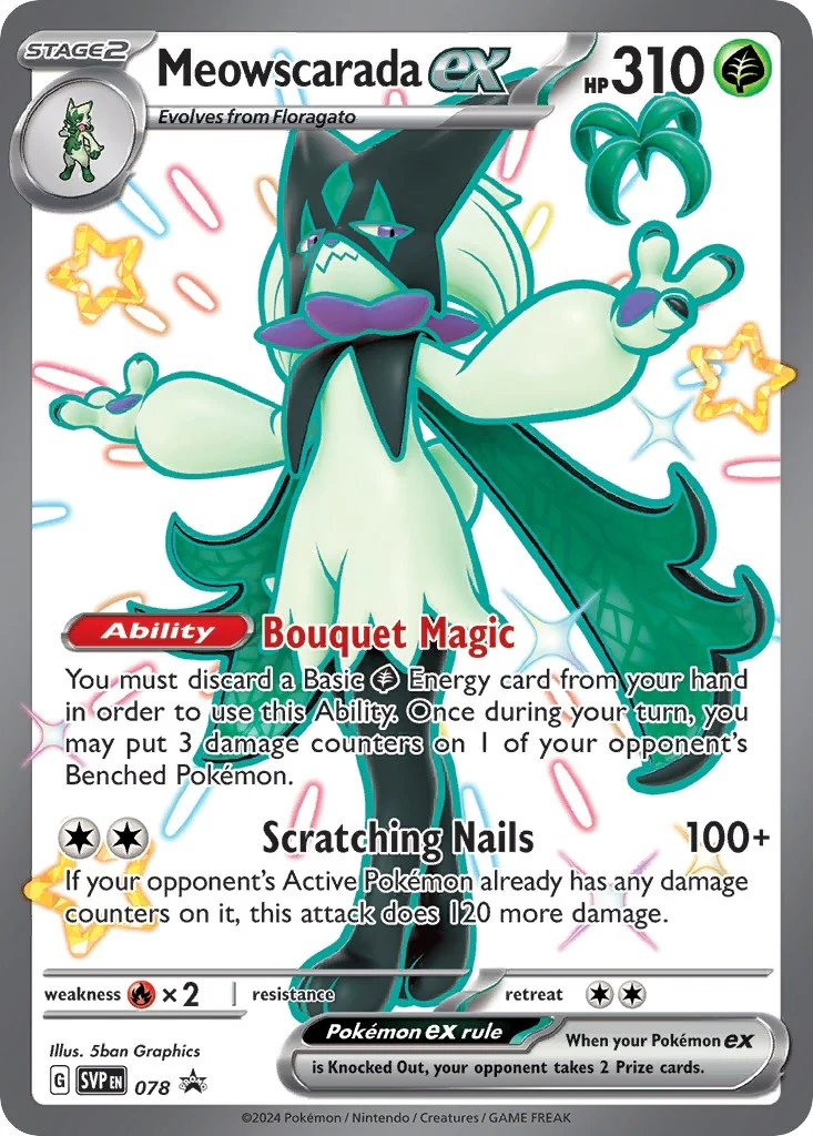Meowscarada ex - 078 (078) (SVP)