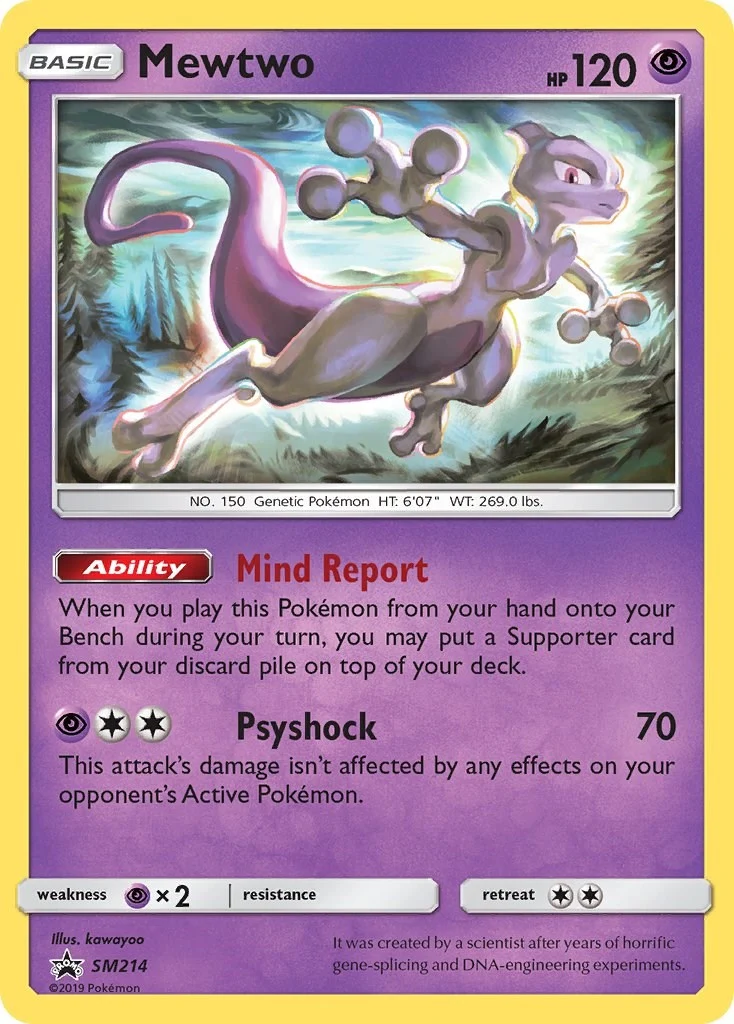 Mewtwo - SM214 (SM214) (SMP)
