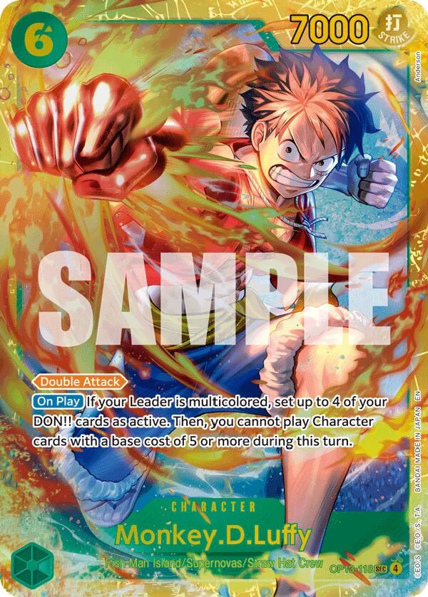 Monkey.D.Luffy (118) (OP13-118) (OP13)