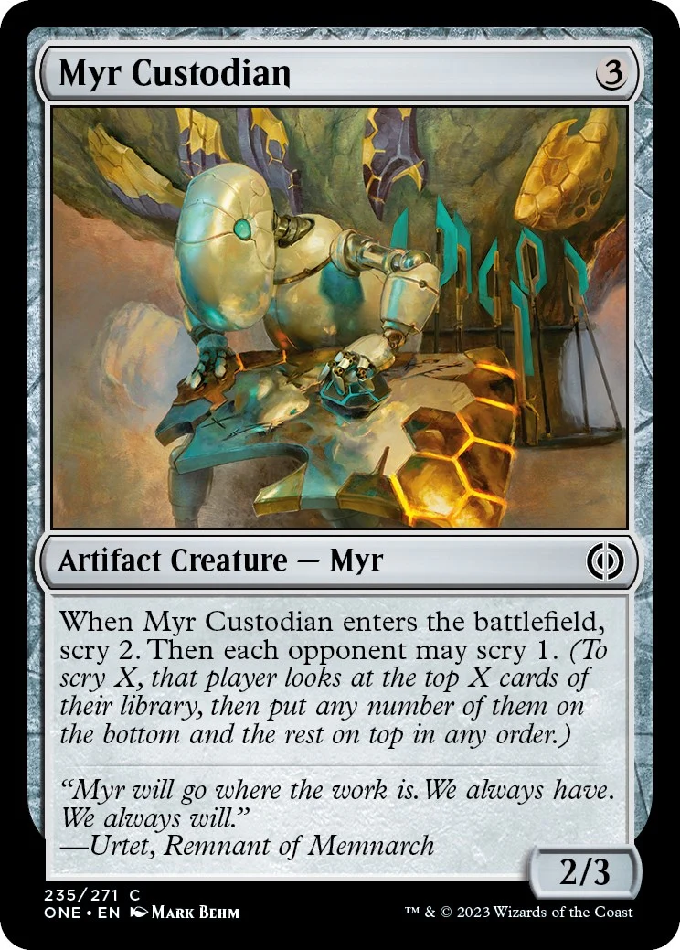 Myr Custodian (235) (ONE)