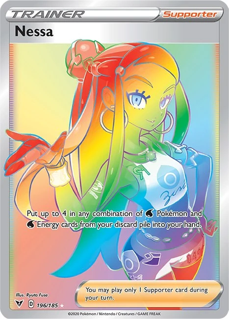 Nessa (Secret) (196/185) (SWSH04)