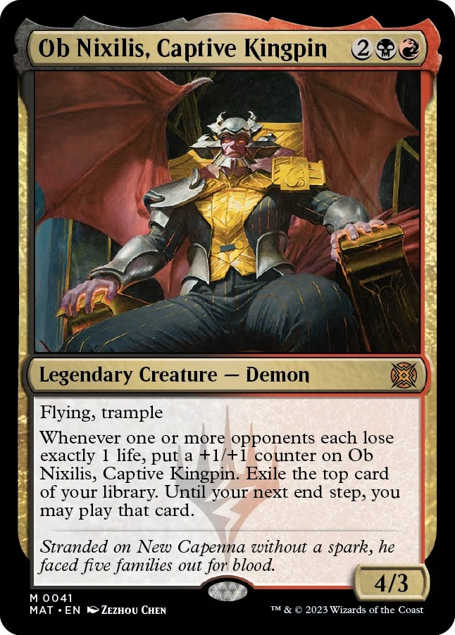 Ob Nixilis, Captive Kingpin (41) (MAT)