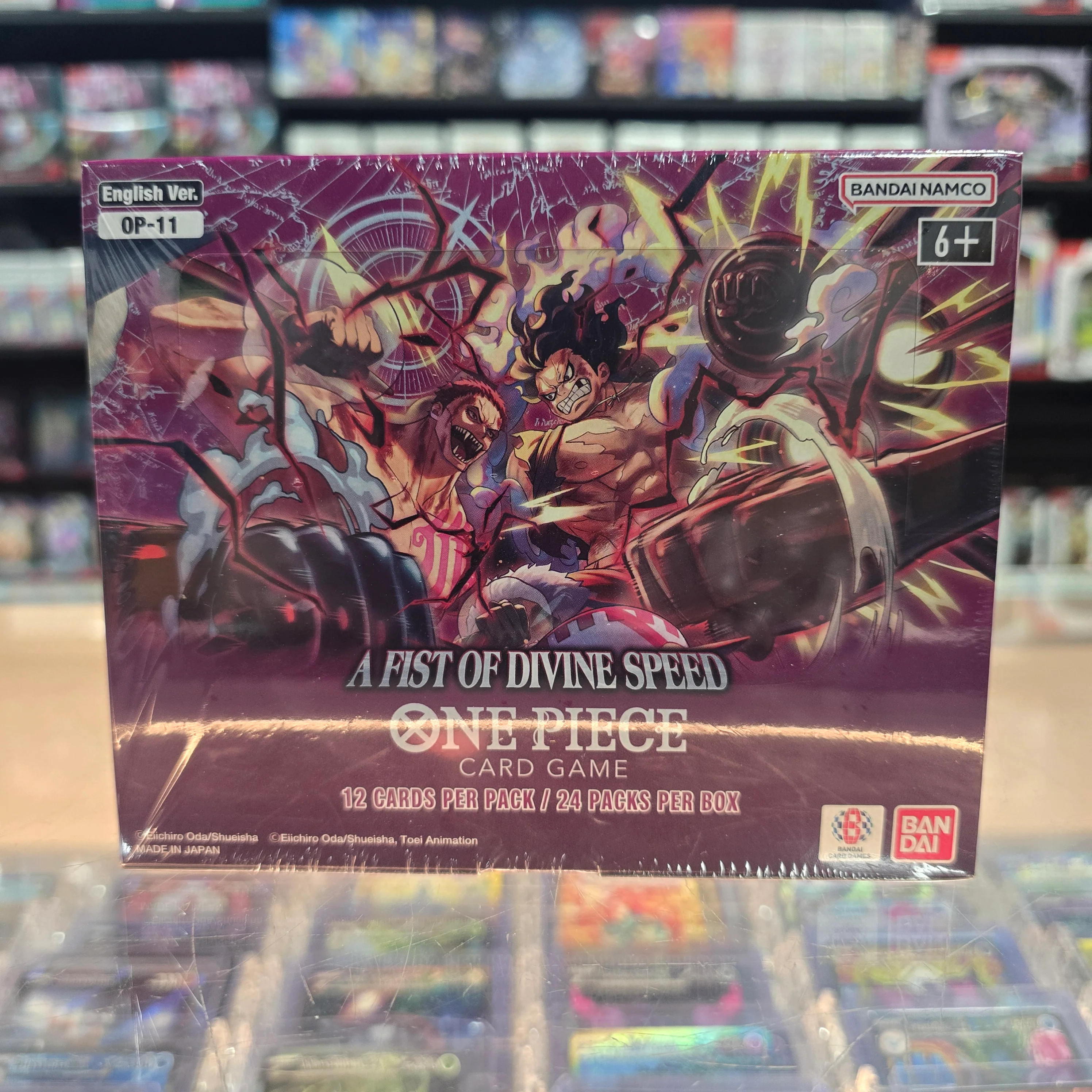 One Piece TCG: A Fist of Divine Speed [OP-11] Booster Box (Limit 2)