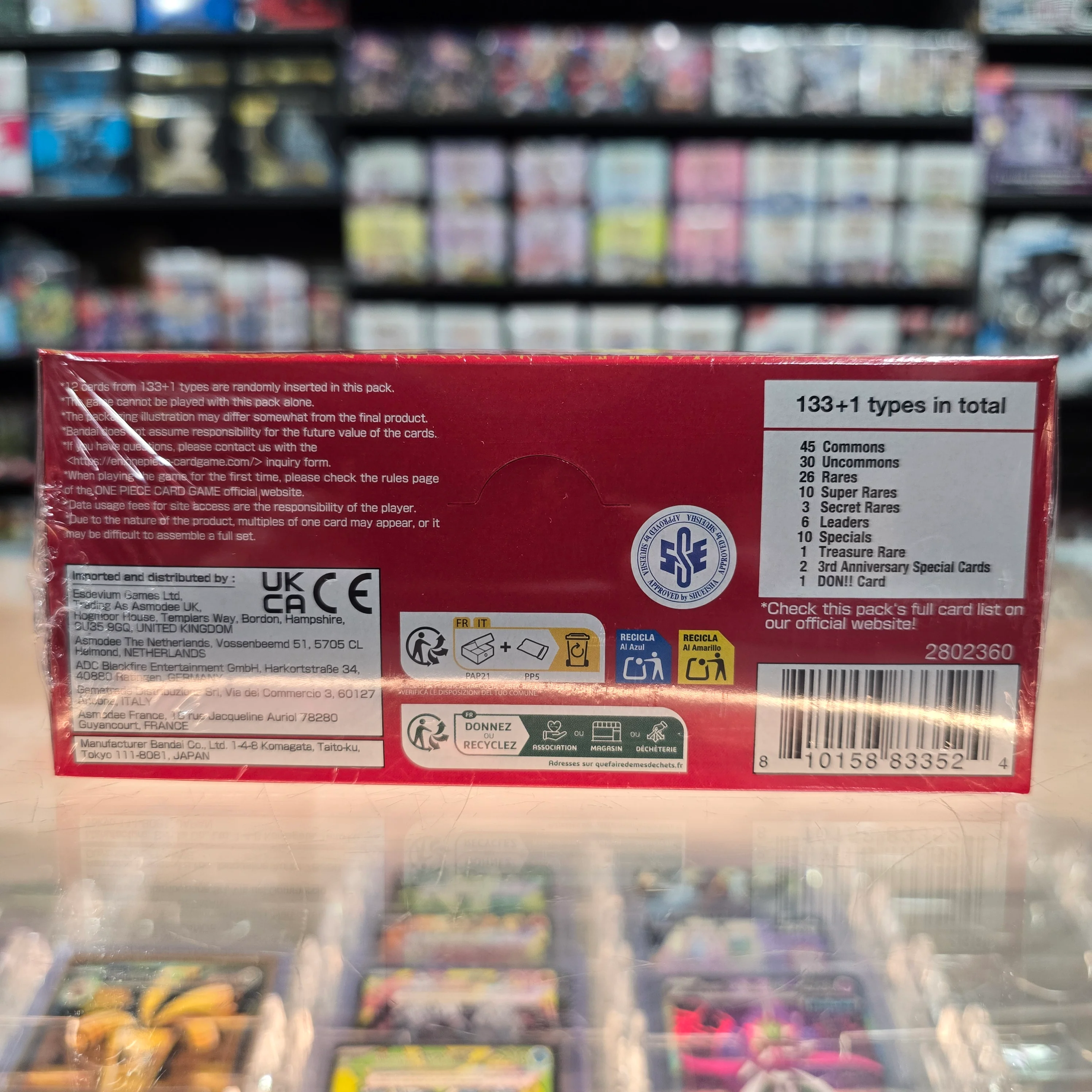 One Piece TCG: Carrying on His Will [OP-13] Booster Box (Limit 1) - Image 2