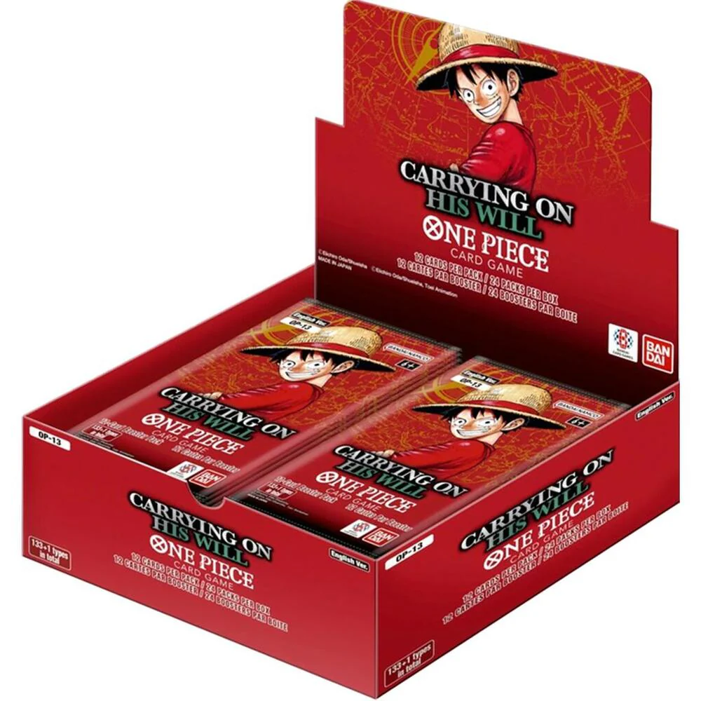 One Piece TCG: Carrying on His Will [OP-13] Booster Box (Limit 1) - Image 3