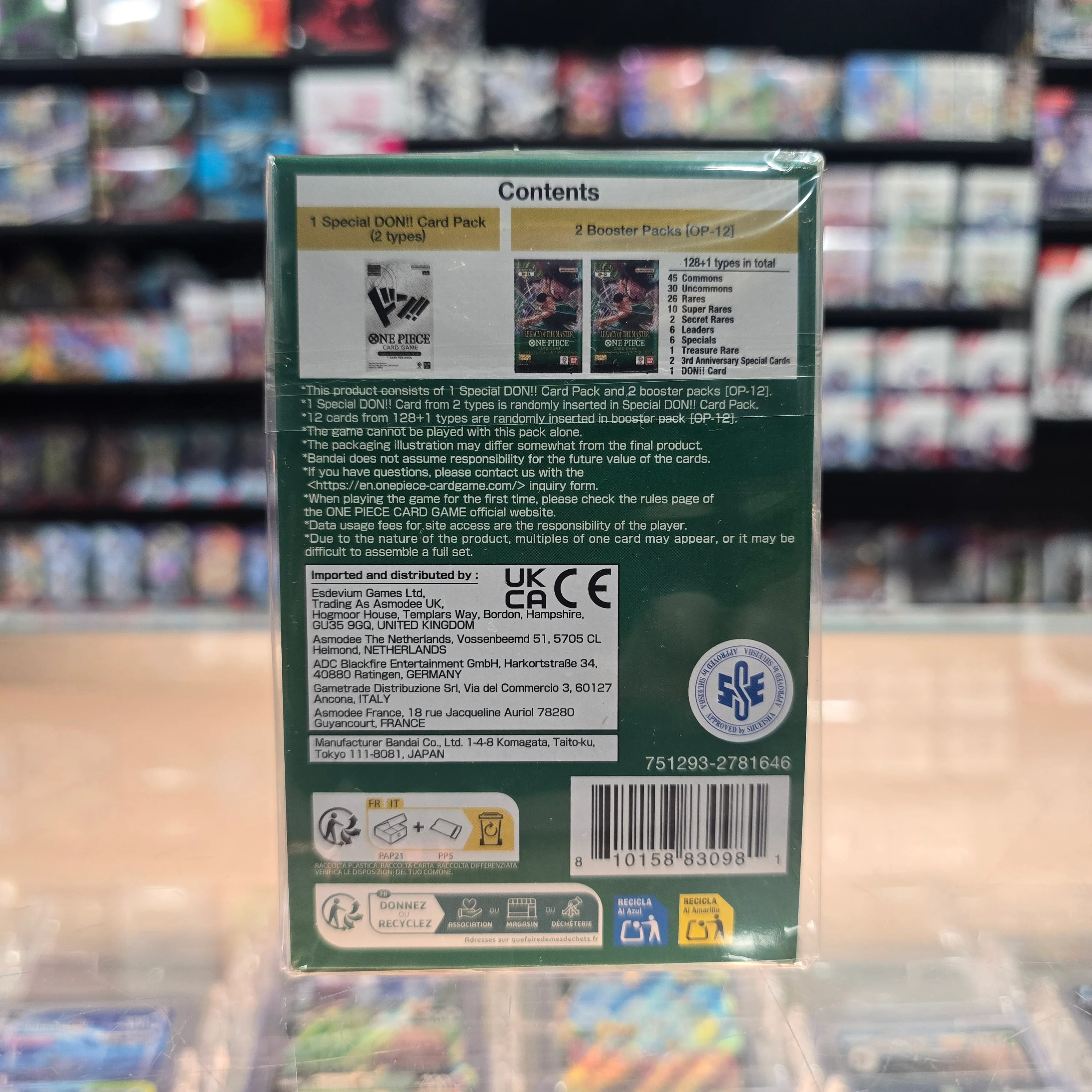 One Piece TCG: Legacy of the Master [OP-12] Double Pack Set Volume 8 (Limit 1) - Image 2
