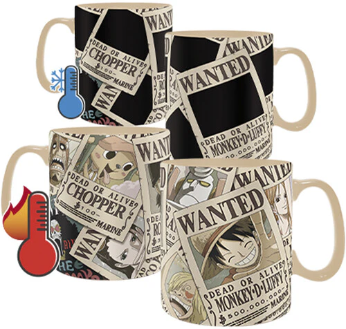 One Piece - Wanted Heat Change Mug - Image 5
