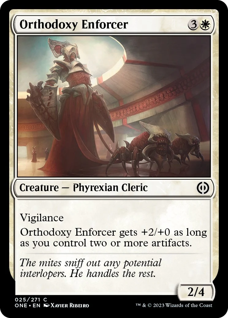 Orthodoxy Enforcer (25) (ONE)