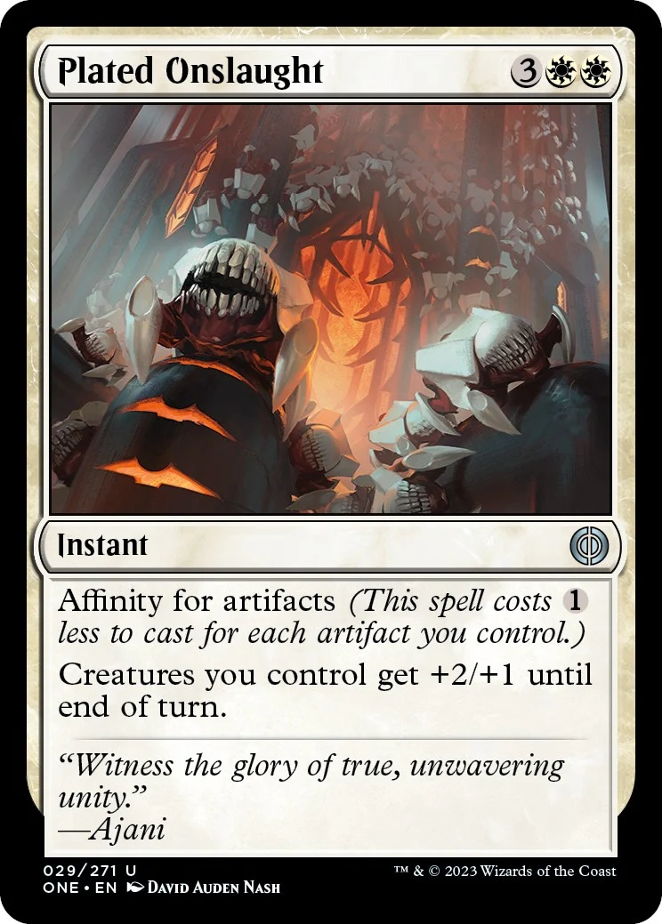 Plated Onslaught (29) (ONE)