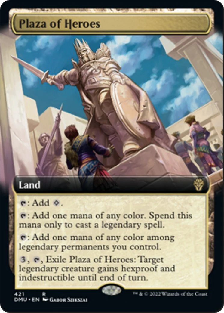Plaza of Heroes (Extended Art) (421) (DMU)