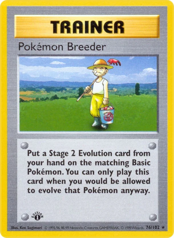 Pokemon Breeder (076/102) (BSS)