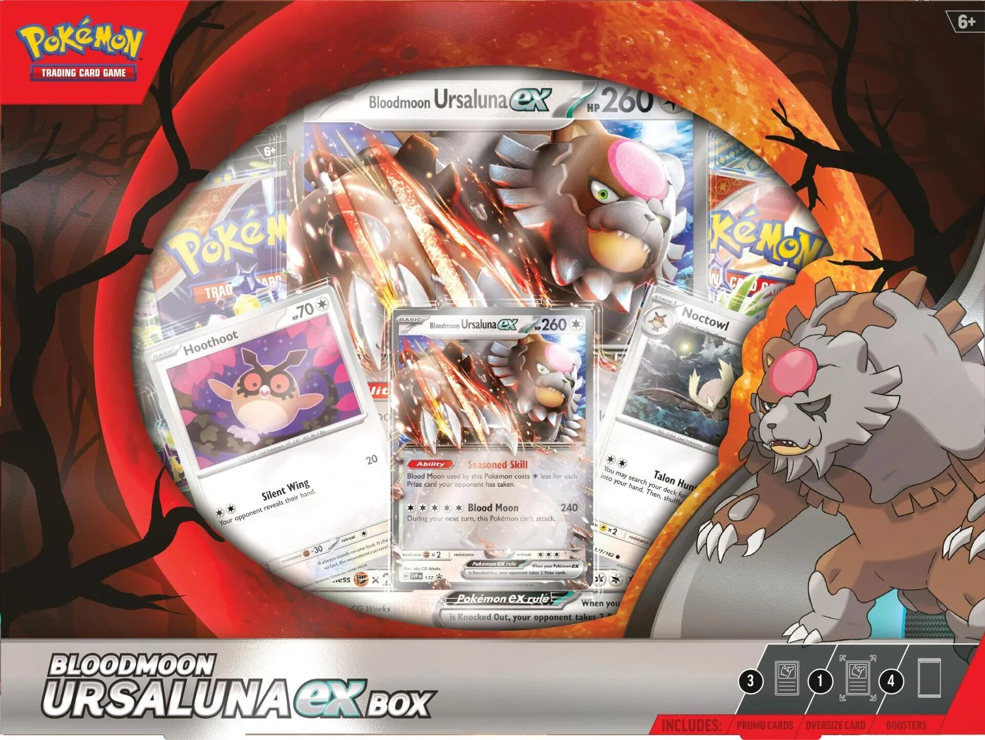 Pokémon TCG: Bloodmoon Ursaluna EX Box - Image 3