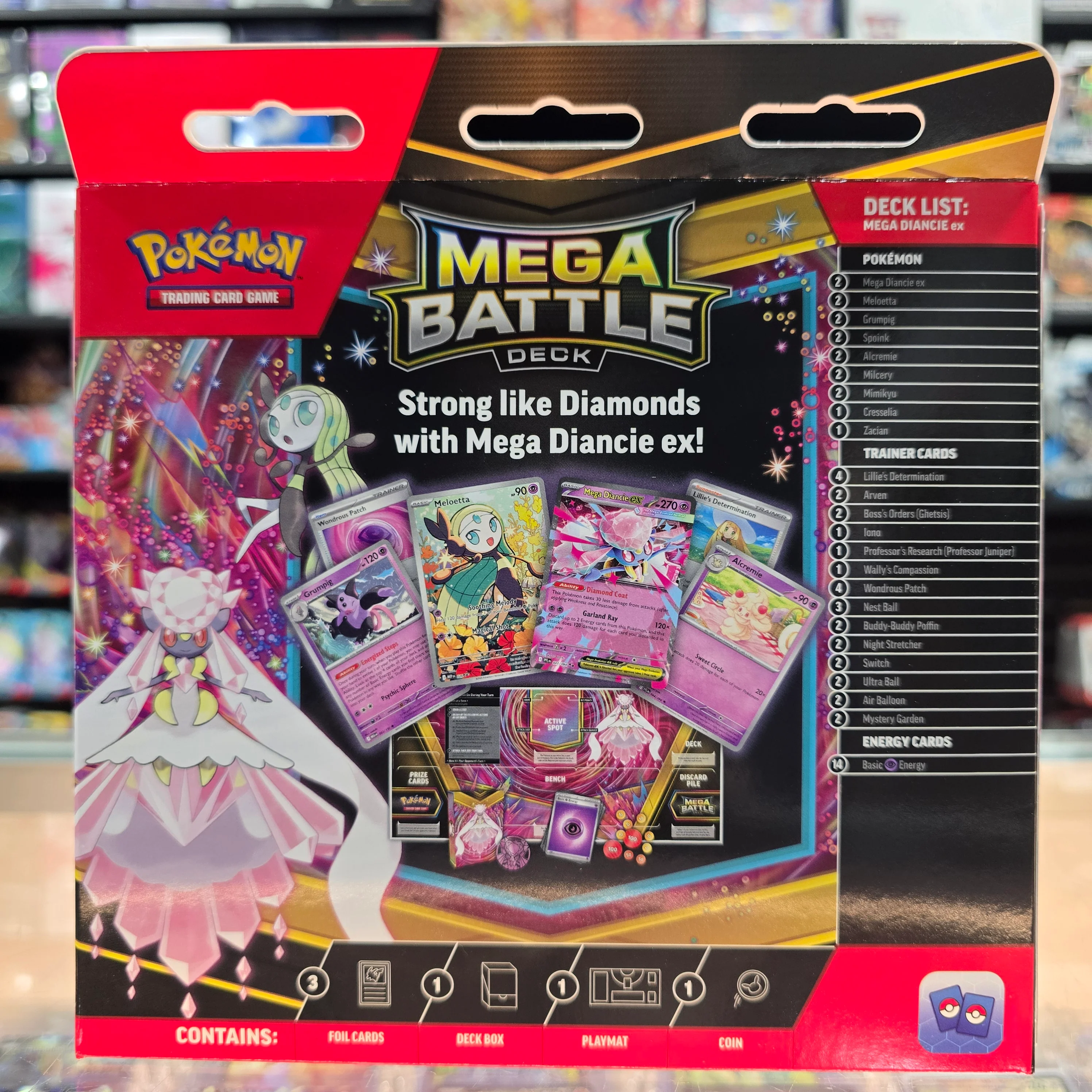 Pokémon TCG: Mega Battle Deck (Mega Diancie ex) (Limit 1) - Image 2
