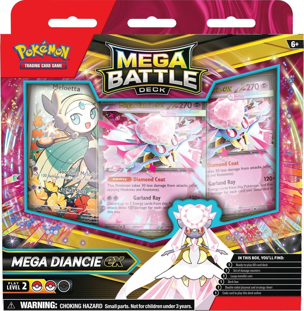 Pokémon TCG: Mega Battle Deck (Mega Diancie ex) (Limit 1) - Image 3